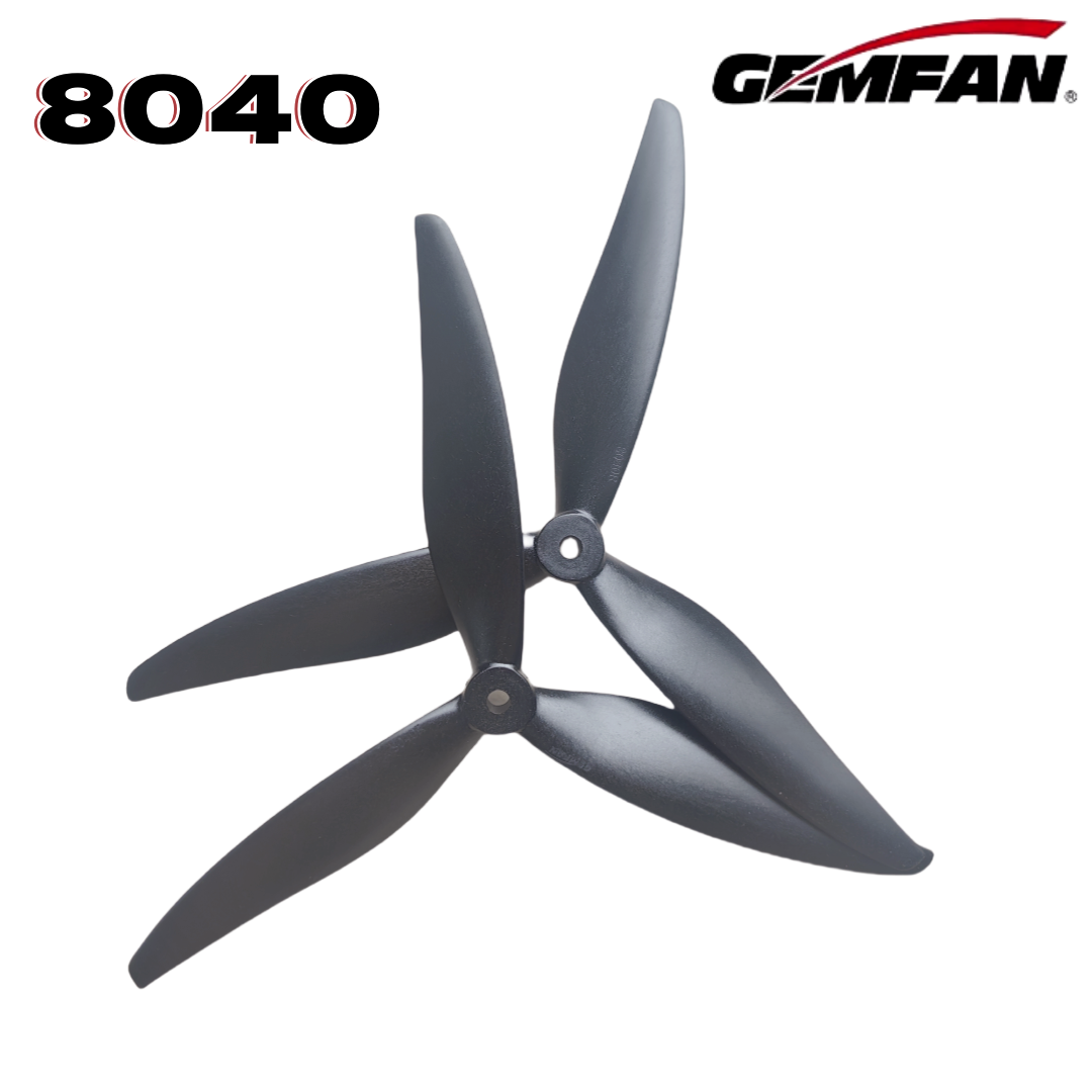 Drone Racing Motor - Gemfan 8040 8X4X3 Elica a 3