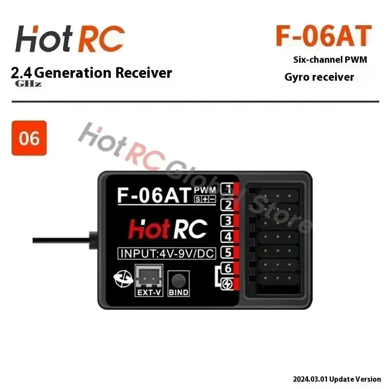 Ricevitore HOTRC 2.4Ghz a 4/6/ - Drone Racing Receiver recensione e prezzo